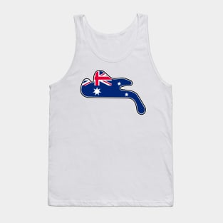 Philip Island Grand Prix Circuit [flag] Tank Top